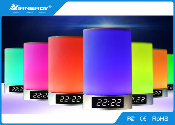 Portable Touch LED Bluetooth Speaker 3 Watt With Time / Alarm Clock Function