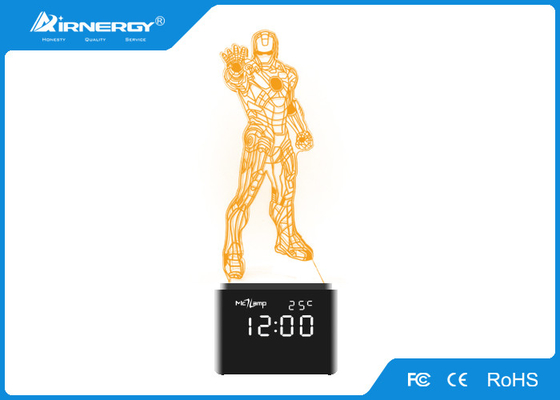 DC Power Touch Lamp Speaker Led Lights With Colorful 3D Crystal Pattern
