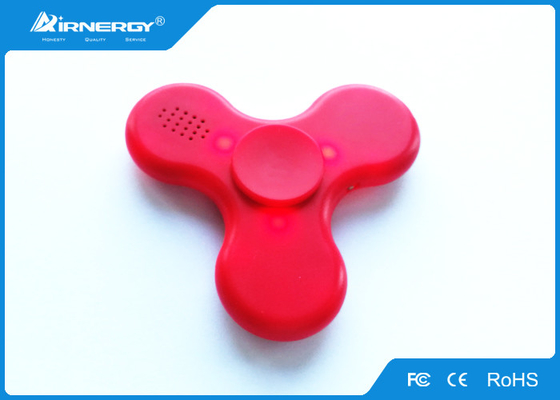 1 W LED Finger Light Up Spinner Toy With Bluetooth Speaker , Color Customized