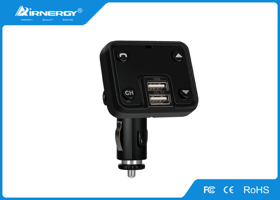 Wireless Car Charger Bluetooth Fm Transmitter Remote Control Black Color