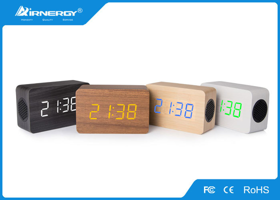 3W*2 Professional Wooden Wireless Speakers W / FM Radio MP3 Fomat Player