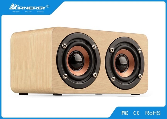 Super Mega Bass Vintage Wooden Wifi Speaker / Bluetooth Wooden Stereo Speakers