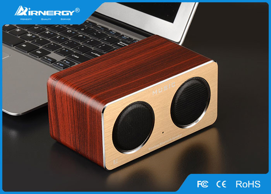 Wood Effect Bluetooth Speaker V4.1 Compatible With Smartphones / Tablets