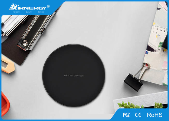 Round & Square 5V 9V Wireless Fast Charger / Qi Wireless Charging Pad Black