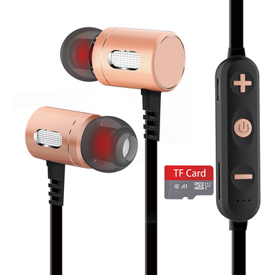 V4.2 Wireless Bluetooth Earphones Sport Neckband Earbuds 100 Hours Standby Time