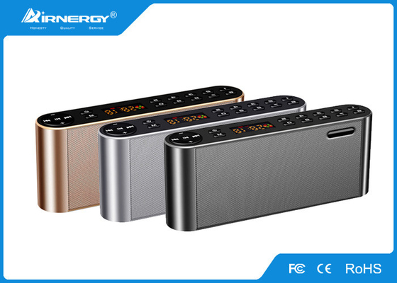 2200mAH 건전지를 가진 가장 시끄러운 휴대용 블루투스 스피커 라이트급 선수를 금속을 붙이십시오